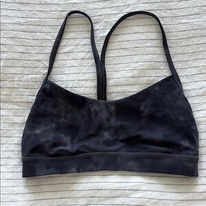 Lululemon Black and Gray Sports Bra